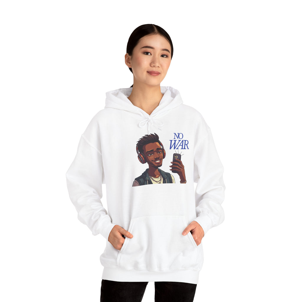 No War Unisex Heavy Blend Hoodie -Sweatshirt