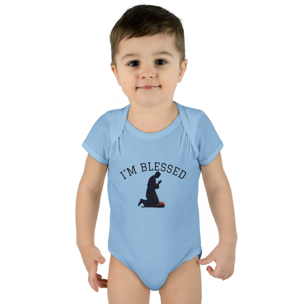 Praying Silhouette Infant Bodysuit | Baby Onesie