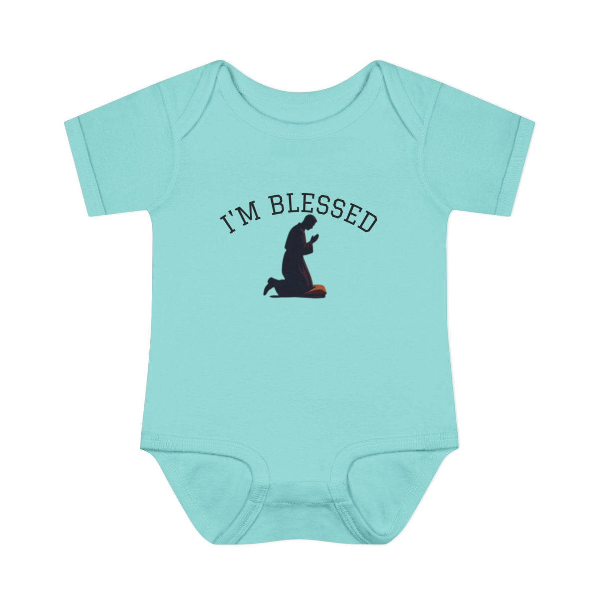 Praying Silhouette Infant Bodysuit | Baby Onesie