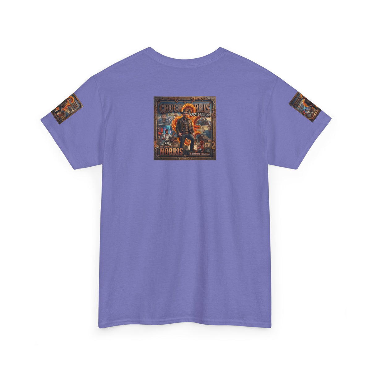 Retro Action Movie Poster T-Shirt | Vintage Fighter Hero Tee