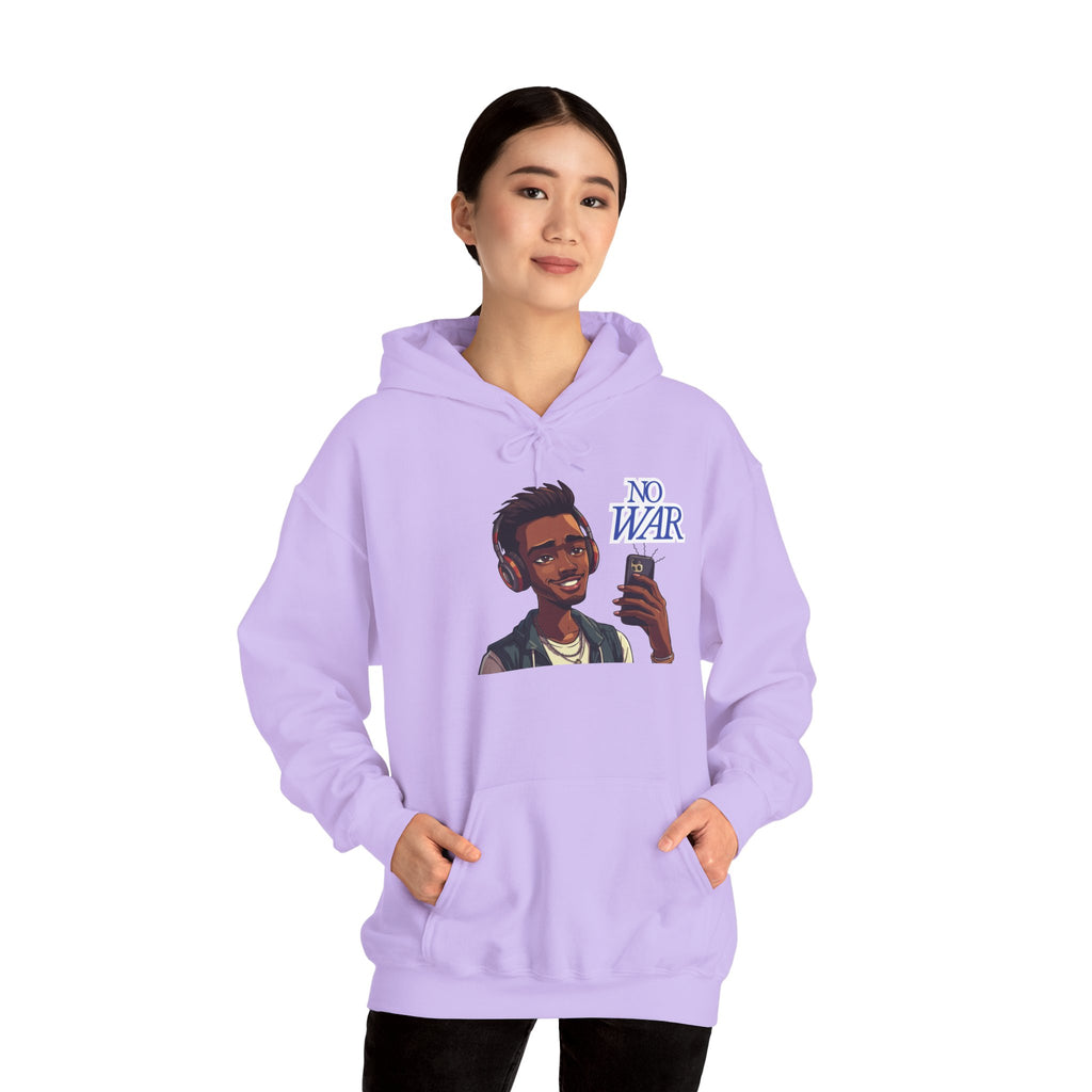 No War Unisex Heavy Blend Hoodie -Sweatshirt