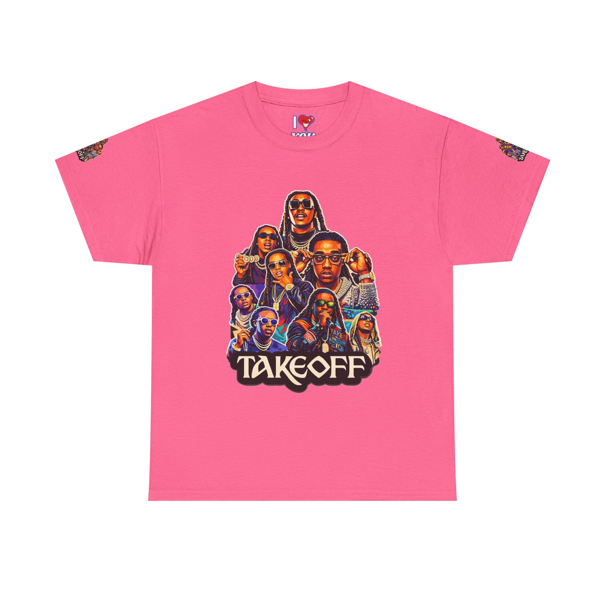 Takeoff Collage Tee | Hip Hop Artist Graphic T-Shirt
