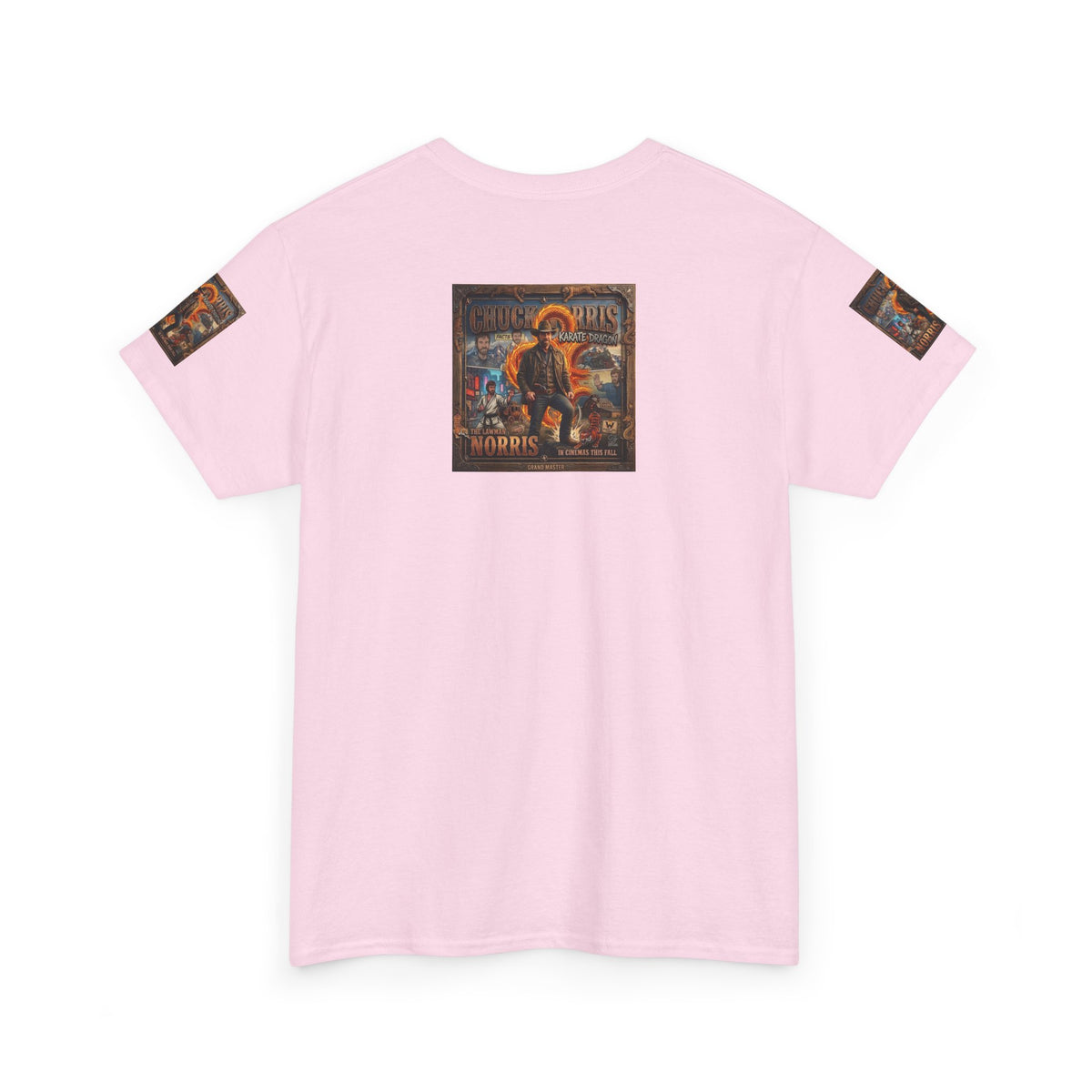 Retro Action Movie Poster T-Shirt | Vintage Fighter Hero Tee