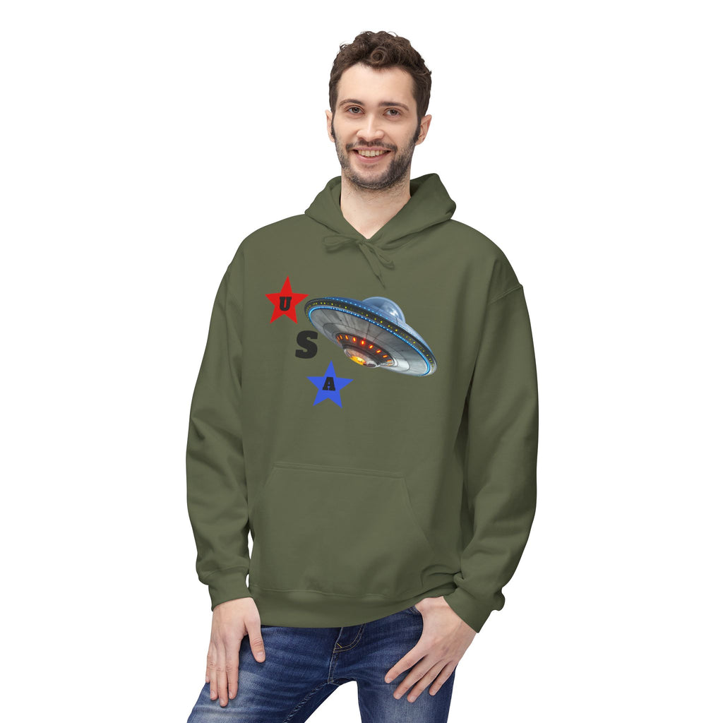 UFO Unisex Spaceship Hoodie