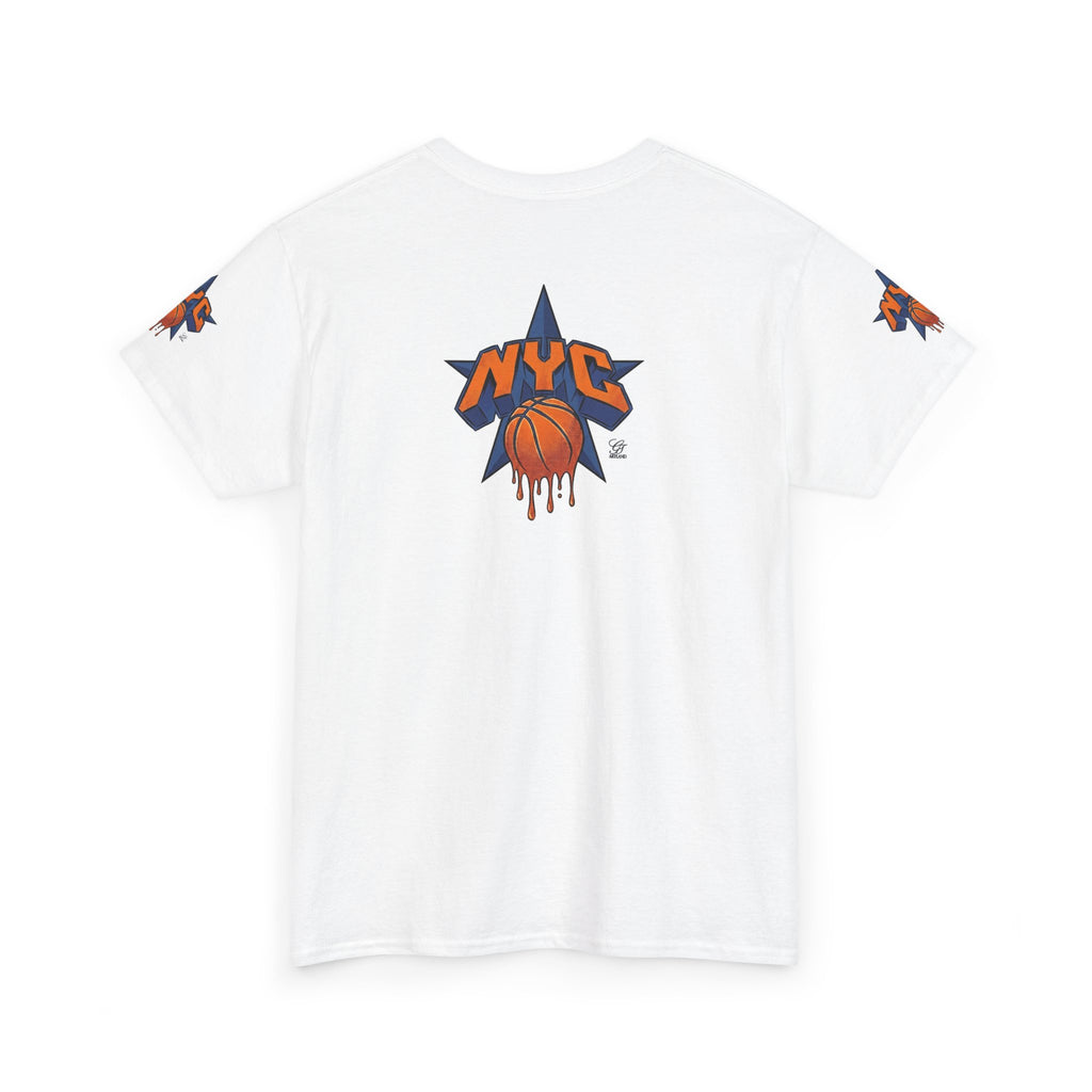 Copy of NYC Dripping Basketball Tee | New York City Hoops Shirt by GT Artland