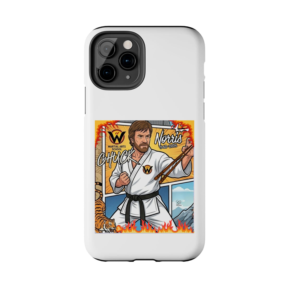 Chuck Norris Karate Tough Phone Case