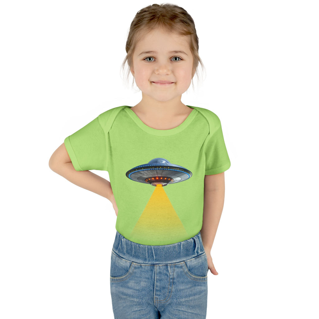 UFO Infant Bodysuit | Cute Alien Spaceship Baby Onesie
