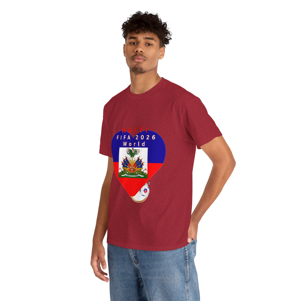 Heart of The Haitian Flag Tee