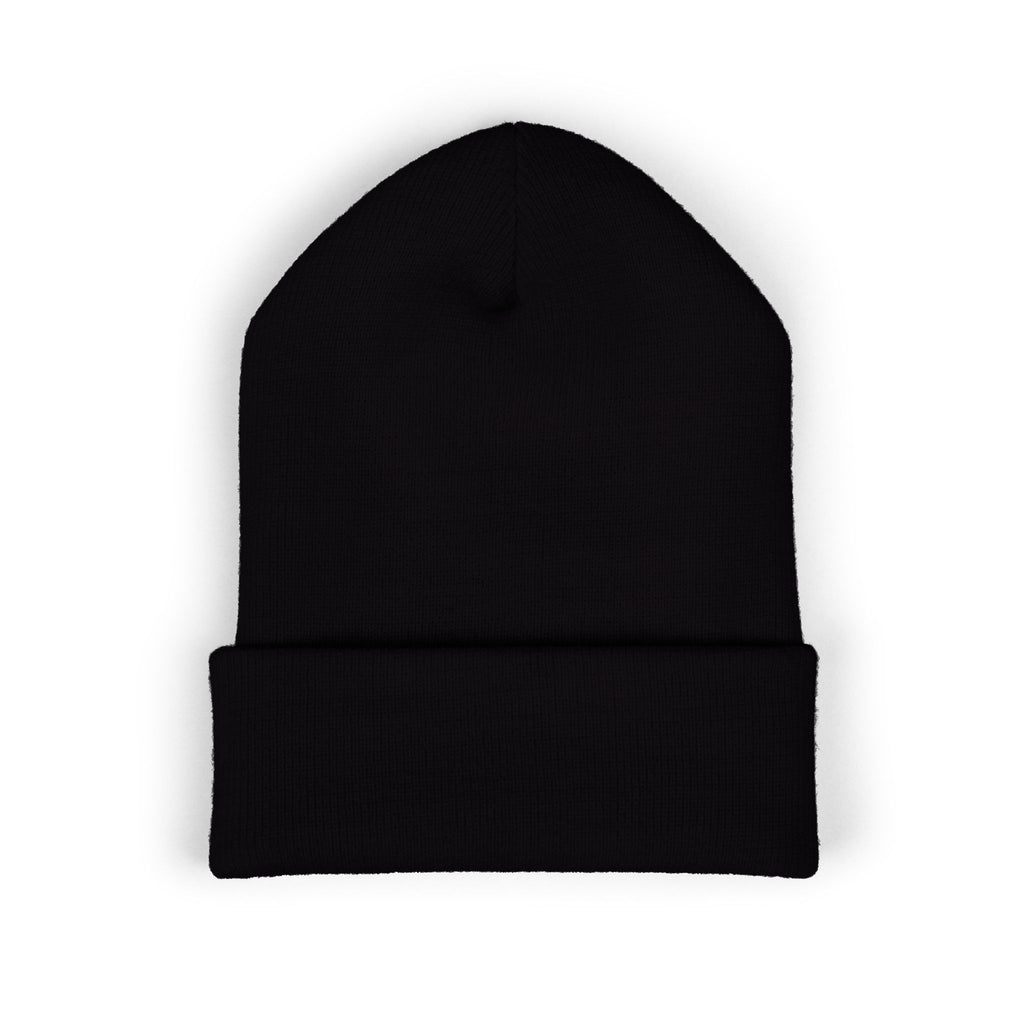 Retro Comic Duck Embroidered Cuffed Beanie