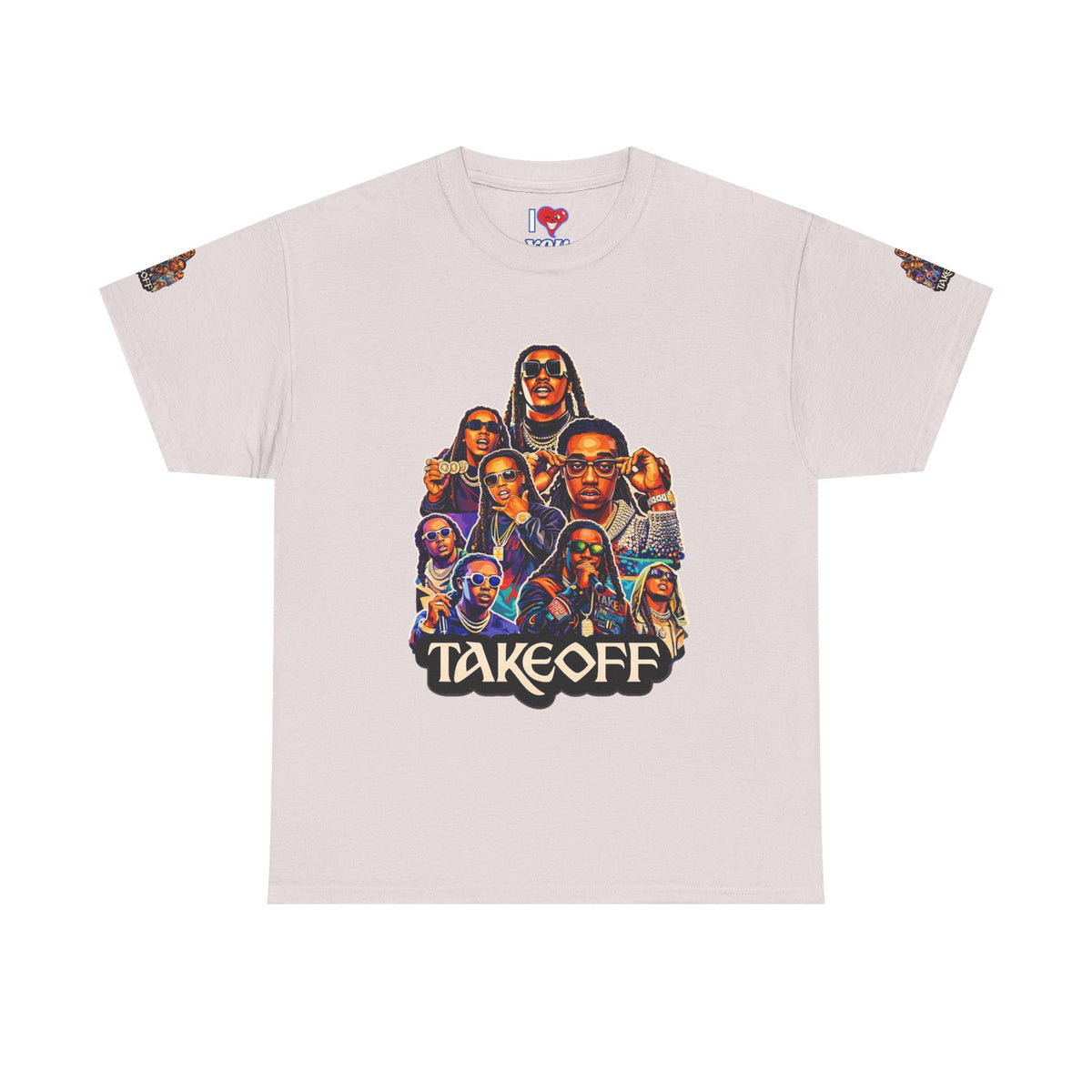 Takeoff Collage Tee | Hip Hop Artist Graphic T-Shirt