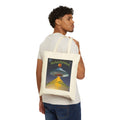 Paranormal UFO Abduction Tote Bag | David Wilcock Alien Beam Design