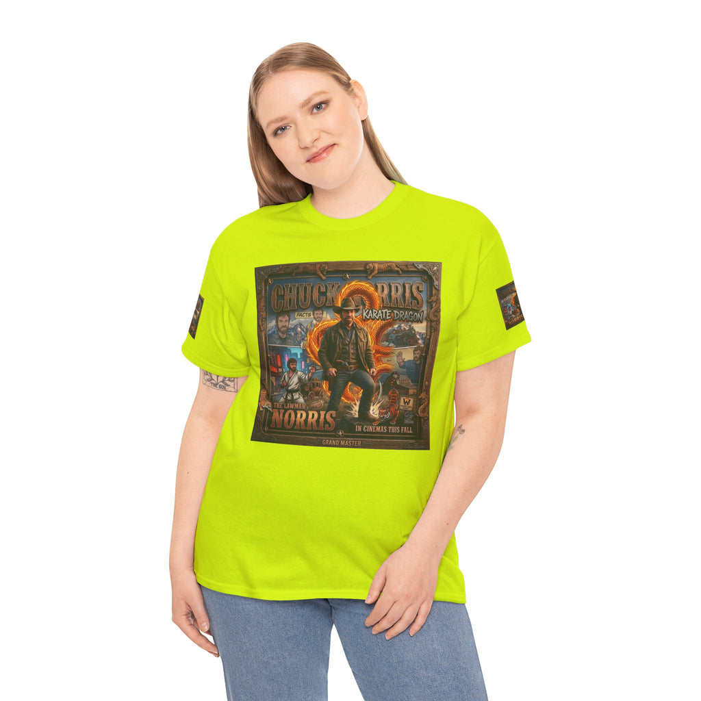 Retro Action Movie Poster T-Shirt | Vintage Fighter Hero Tee