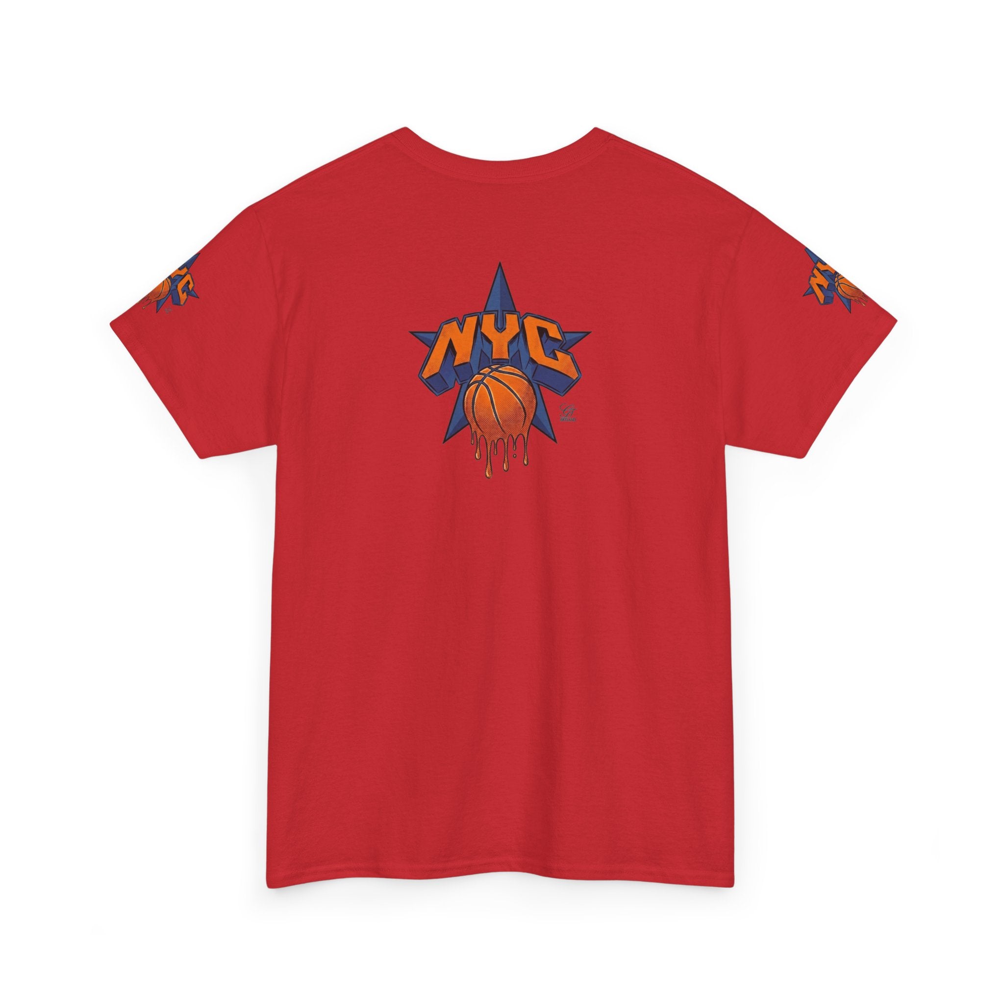 Copy of NYC Dripping Basketball Tee | New York City Hoops Shirt by GT Artland