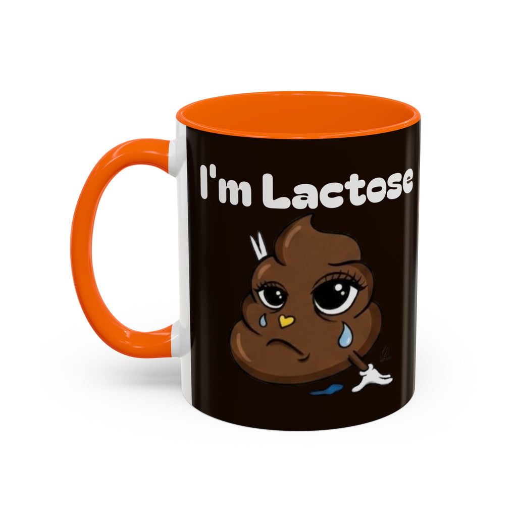 Coffee Mug — “I’m Lactose” Funny Poop Emoji Coffee Mug (11/15 oz) by GT Artland