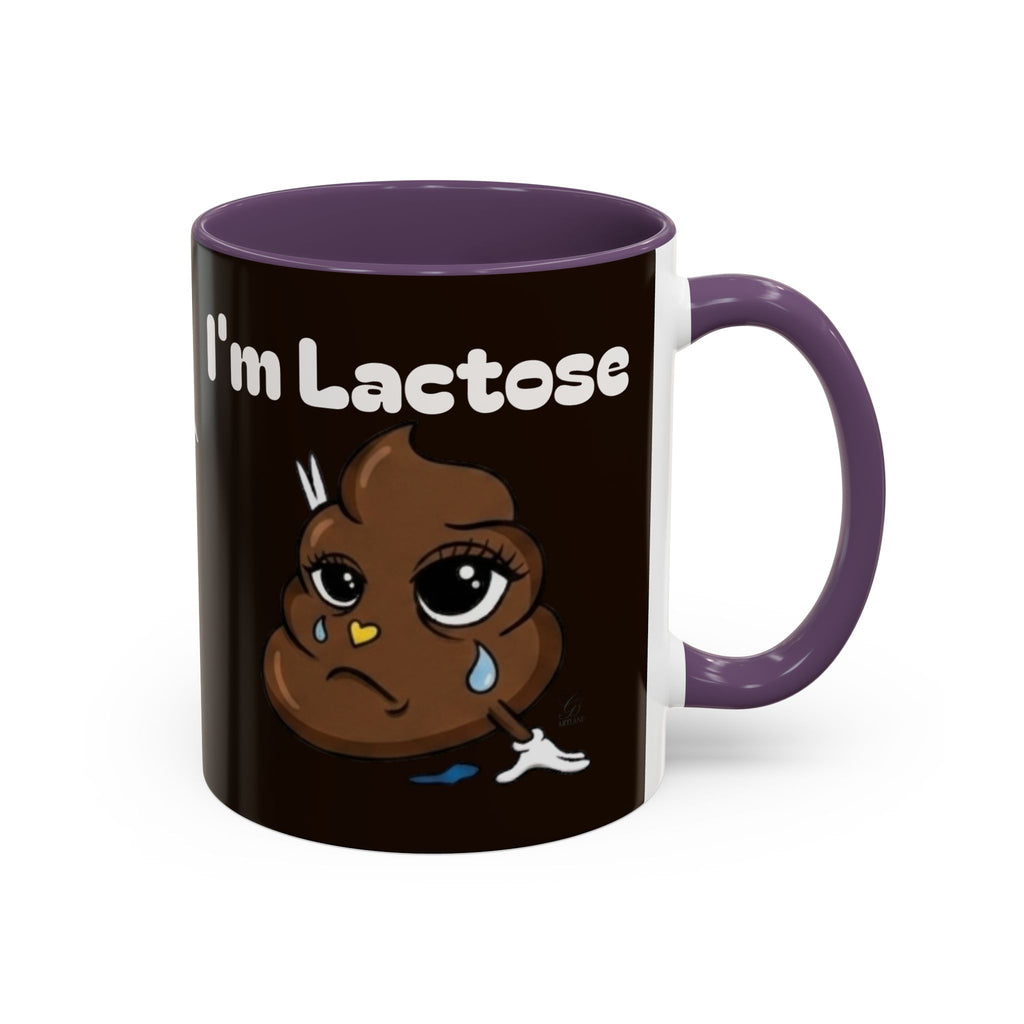 Coffee Mug — “I’m Lactose” Funny Poop Emoji Coffee Mug (11/15 oz) by GT Artland