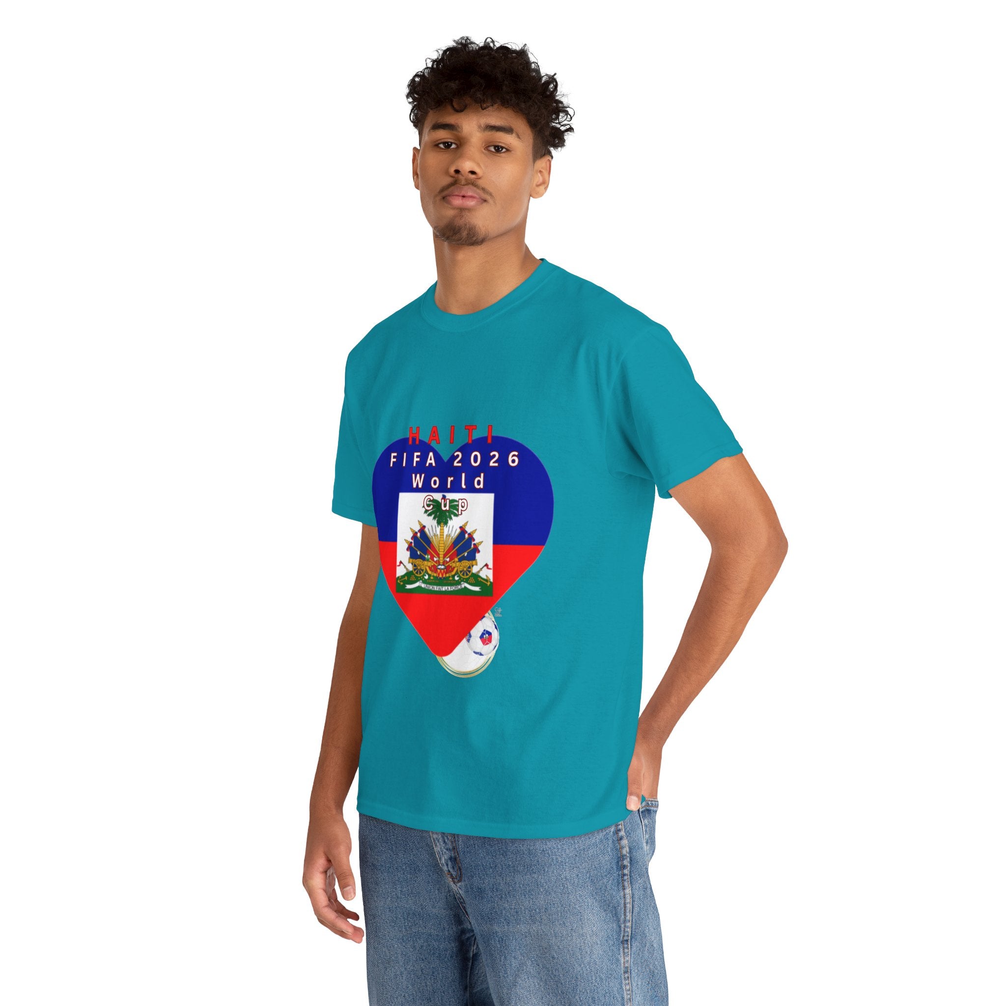 Heart of The Haitian Flag Tee