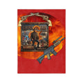 Chuck Norris Western Flame  Blanket