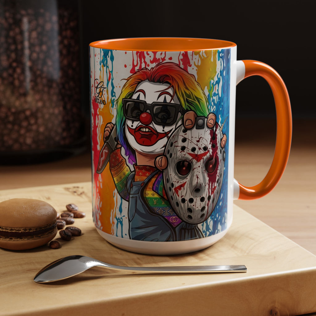 Rainbow Slasher Color Drip Designer GT Soldier Edition | Accent Coffee Mug 11oz 15oz