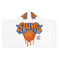 Copy of NYC Dripping Basketball Youth Hooded Towel | Kids Swim Beach Wrap by GT Artland