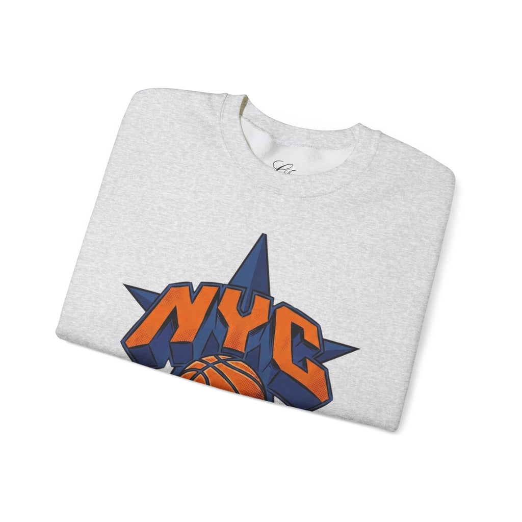 NYC Basketball Drip Crewneck Sweatshirt