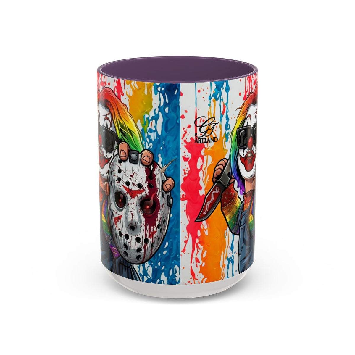 Rainbow Slasher Color Drip Designer GT Soldier Edition | Accent Coffee Mug 11oz 15oz