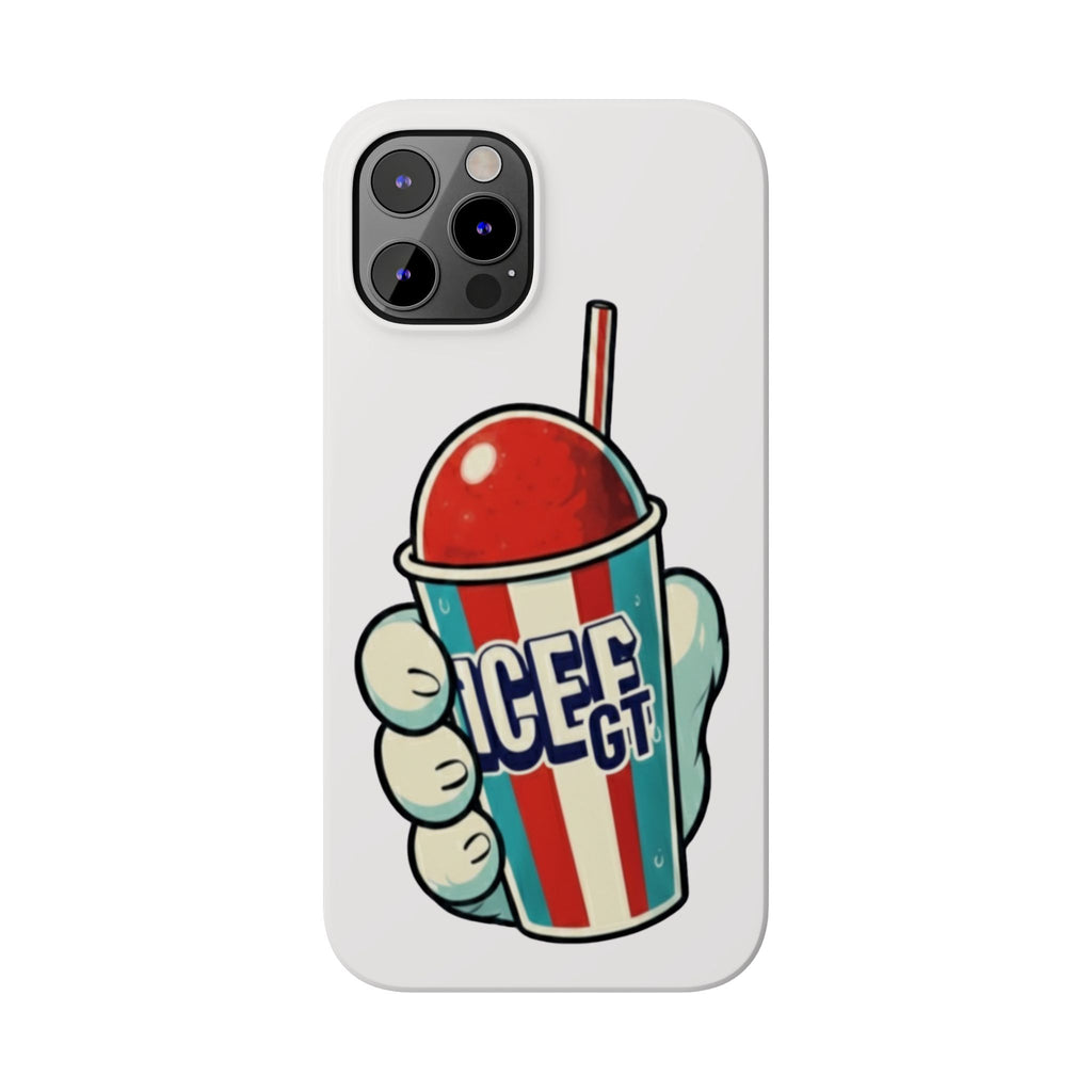 ICEE Slush Cup Slim Phone Case | Red White Blue Slushie