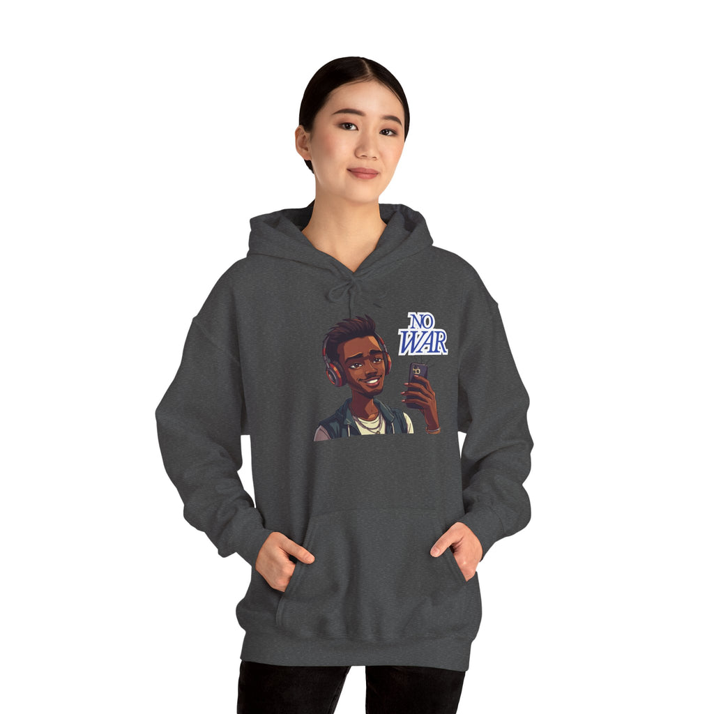 No War Unisex Heavy Blend Hoodie -Sweatshirt
