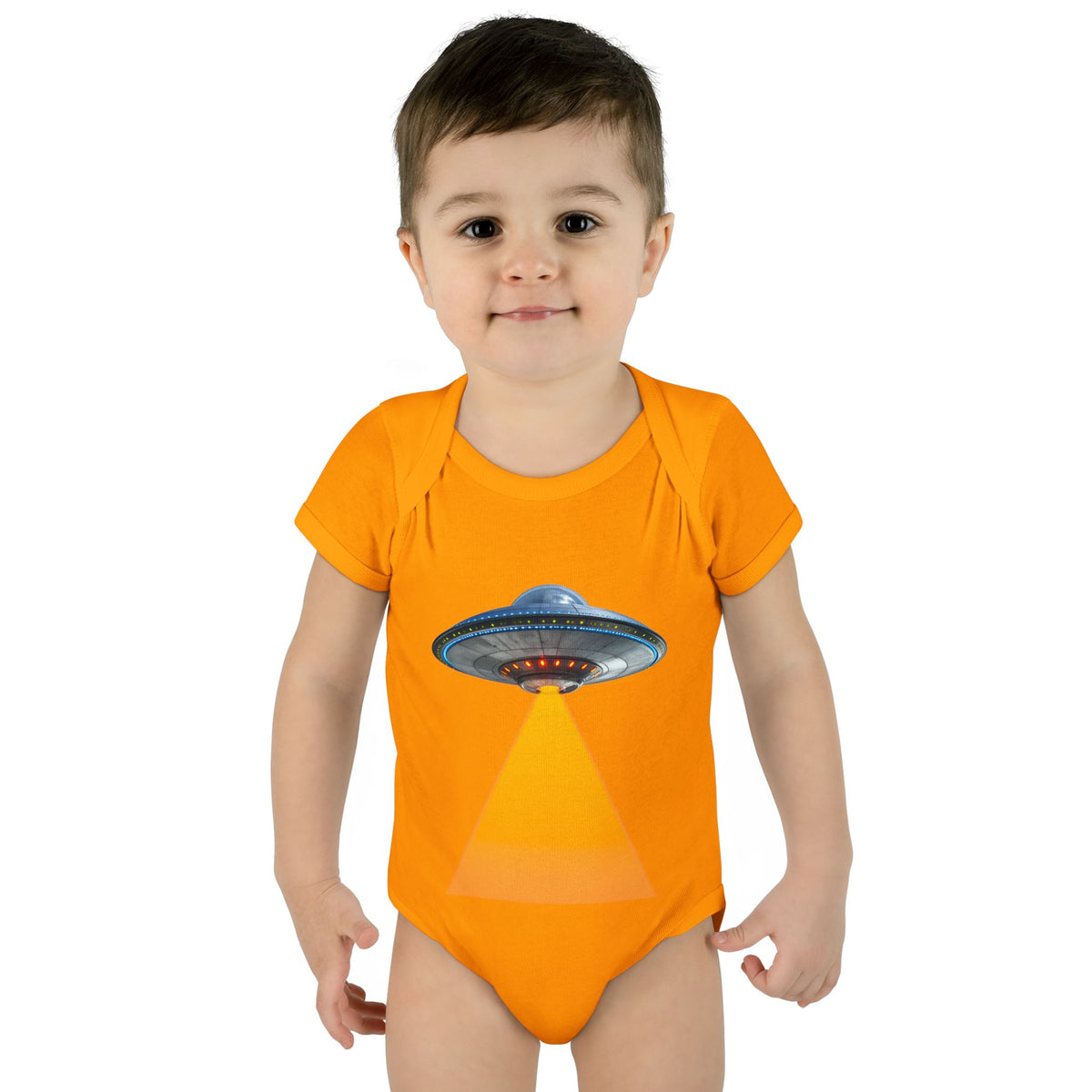 UFO Infant Bodysuit | Cute Alien Spaceship Baby Onesie