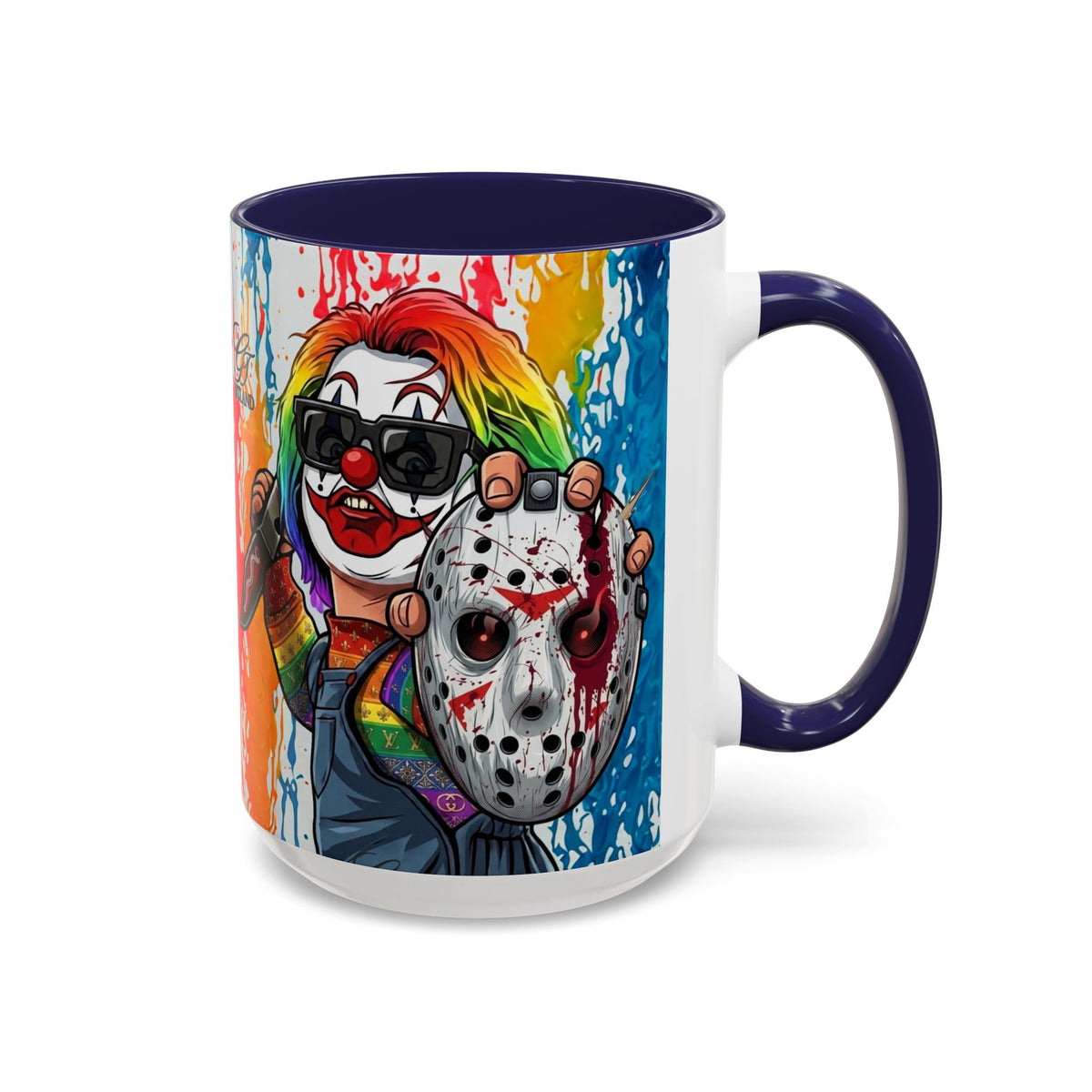 Rainbow Slasher Color Drip Designer GT Soldier Edition | Accent Coffee Mug 11oz 15oz