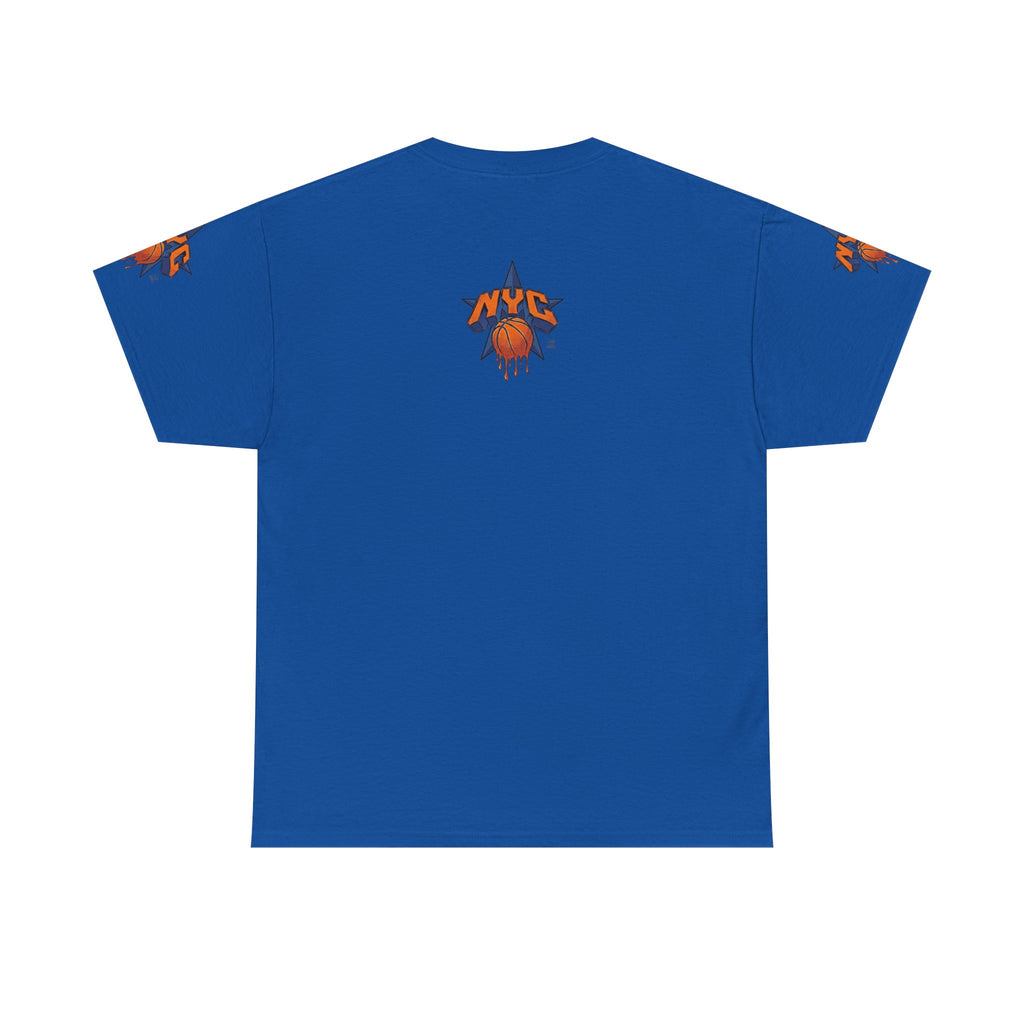 NYC Dripping Basketball Star Tee | Sports City Graphic Shirt by GT Artland