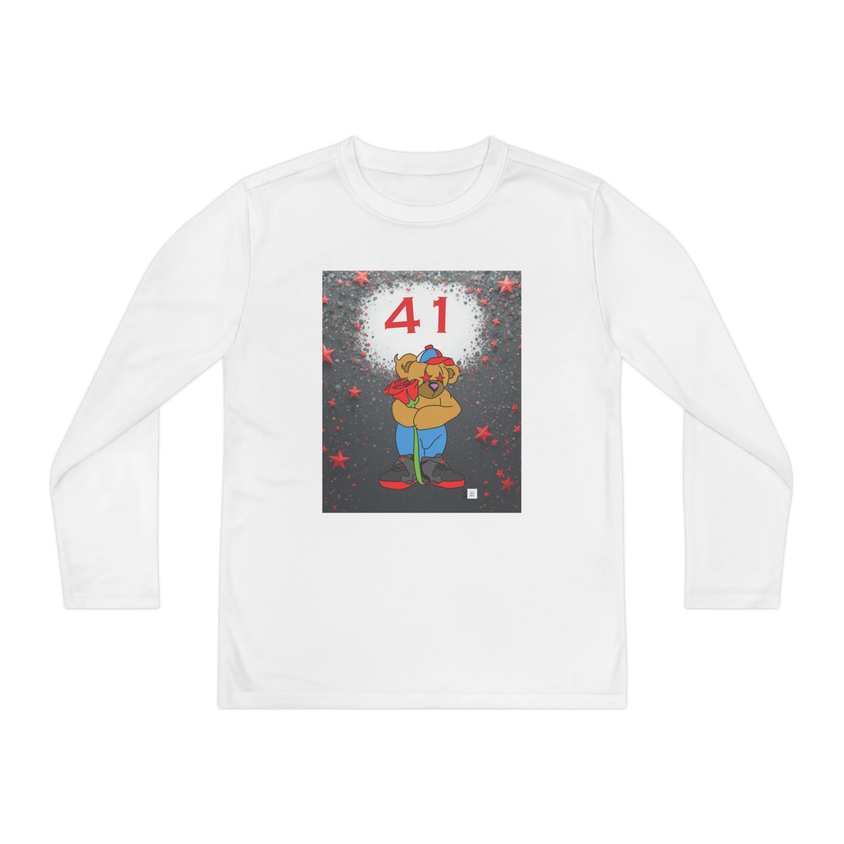 Bear Number 41 Long Sleeve T-Shirt