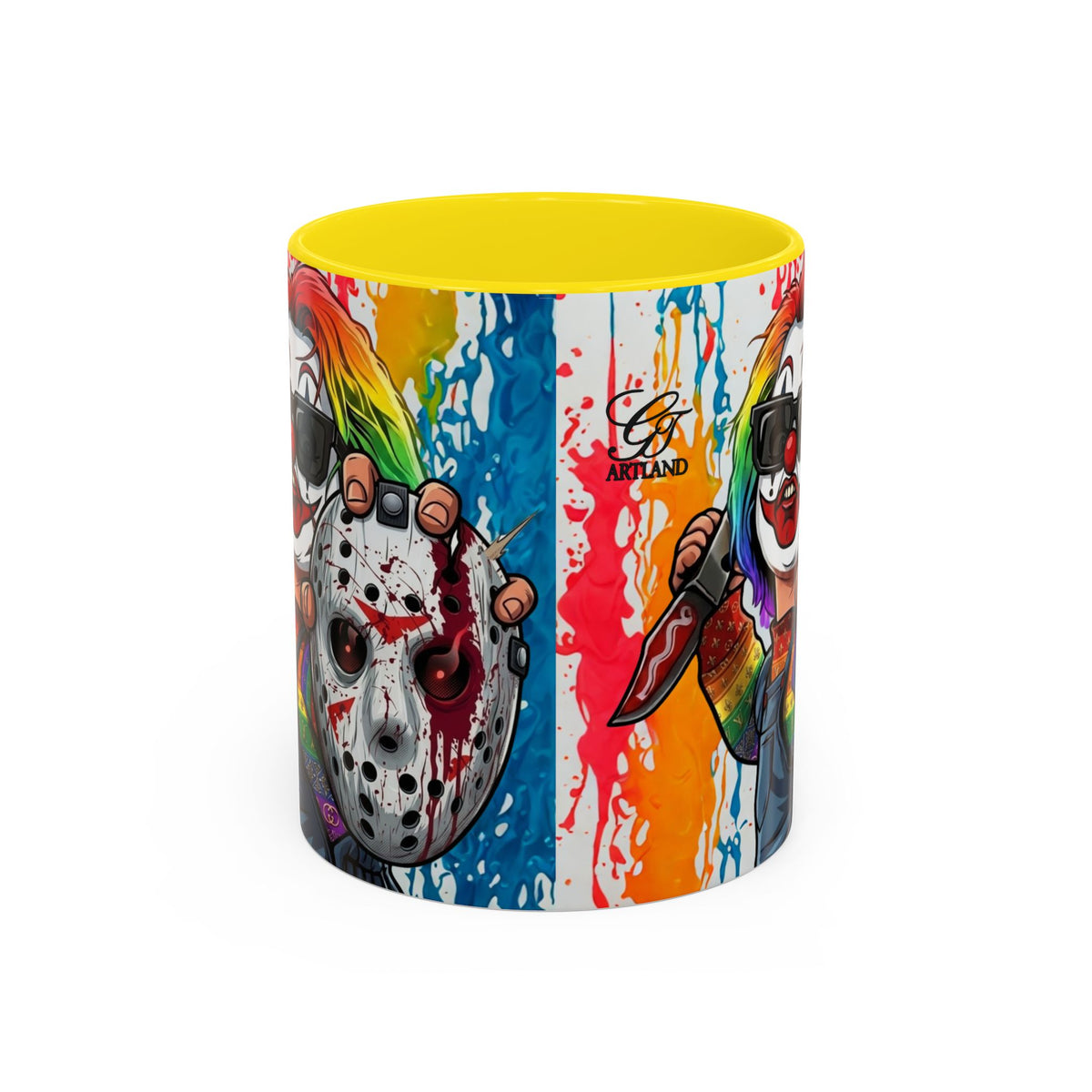 Rainbow Slasher Color Drip Designer GT Soldier Edition | Accent Coffee Mug 11oz 15oz
