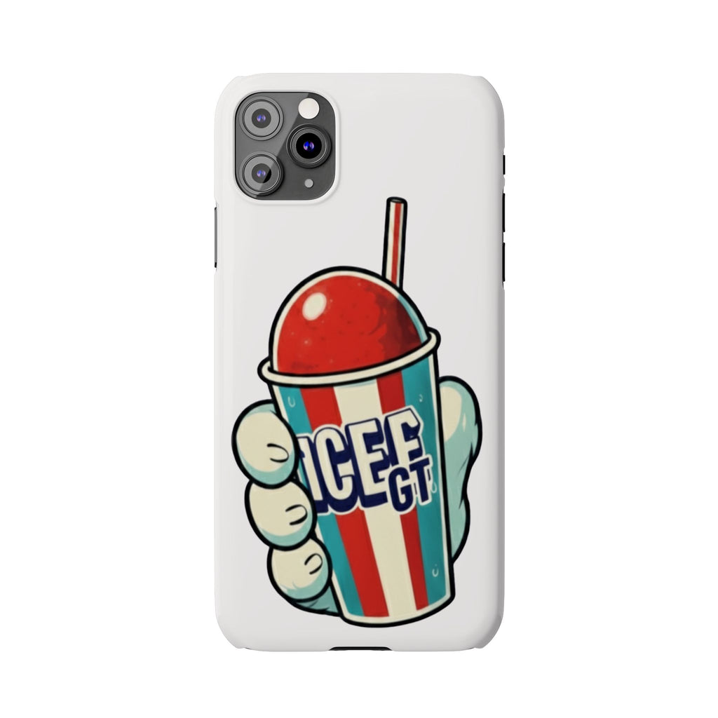 ICEE Slush Cup Slim Phone Case | Red White Blue Slushie
