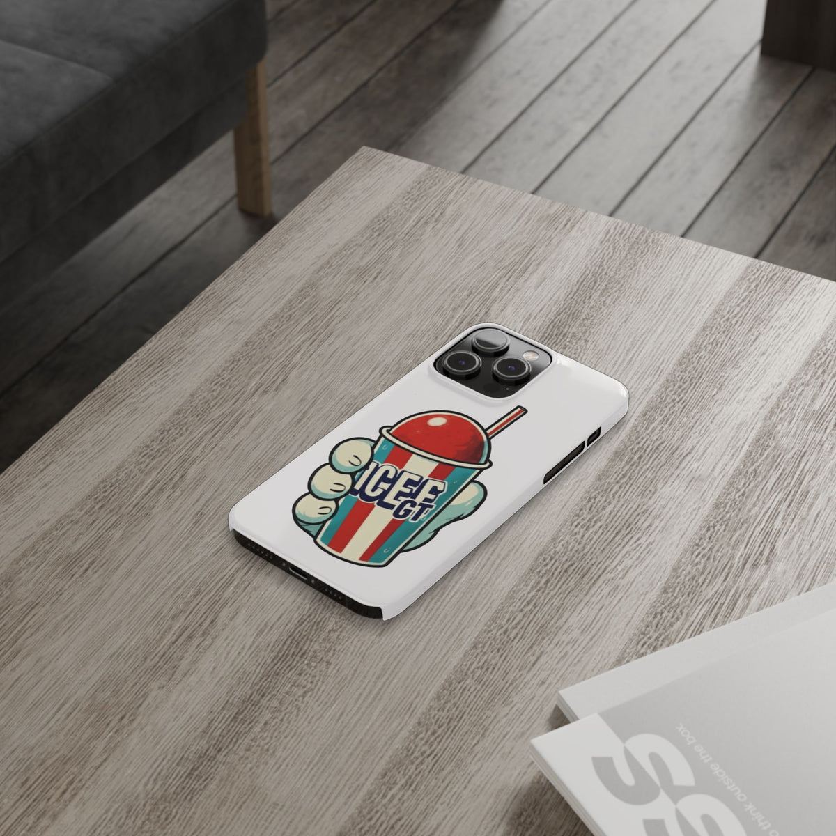 ICEE Slush Cup Slim Phone Case | Red White Blue Slushie