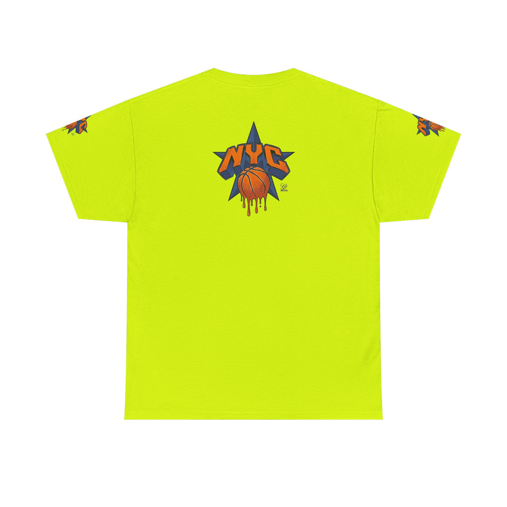 Copy of NYC Dripping Basketball Tee | New York City Hoops Shirt by GT Artland
