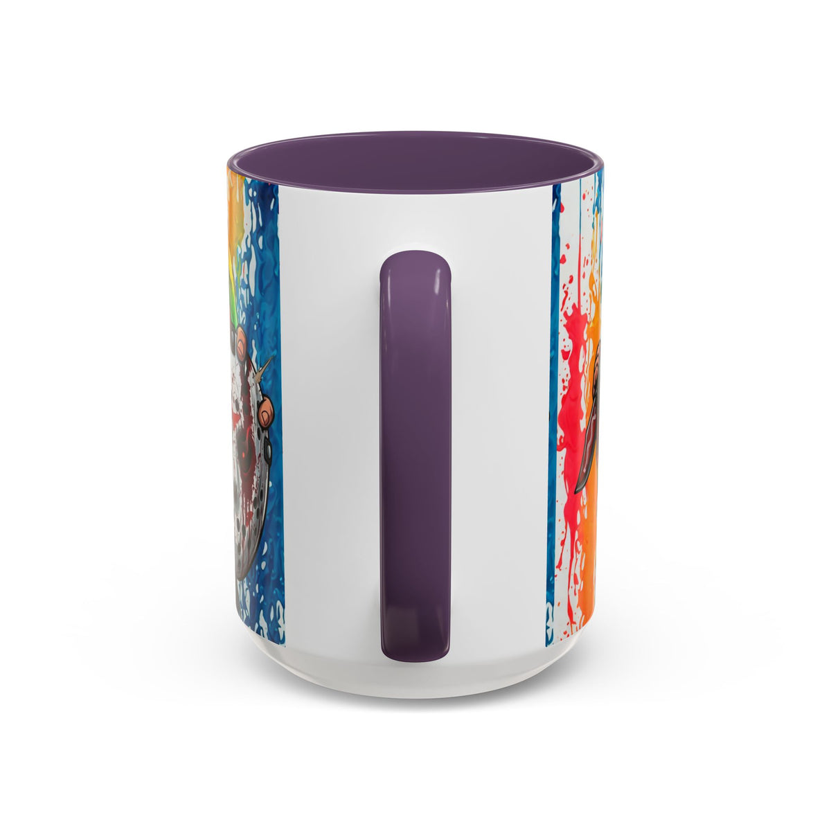 Rainbow Slasher Color Drip Designer GT Soldier Edition | Accent Coffee Mug 11oz 15oz