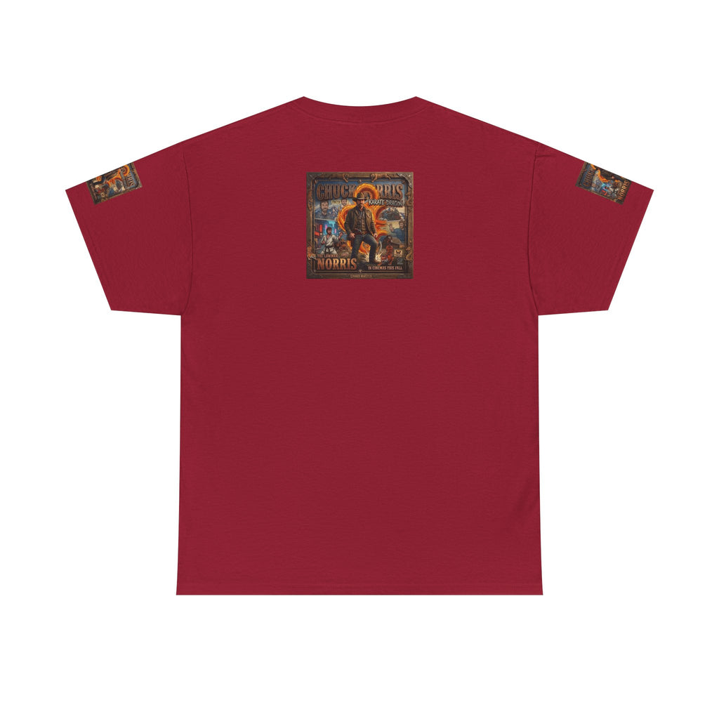 Retro Action Movie Poster T-Shirt | Vintage Fighter Hero Tee