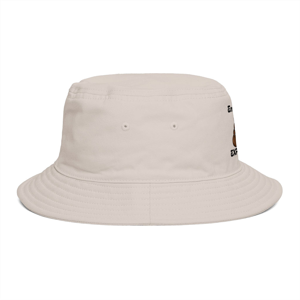 Copy of Emotionally Expresso Bucket Hat | Cute Coffee Bean Crying Emoji Designer Illustration by GT Artland