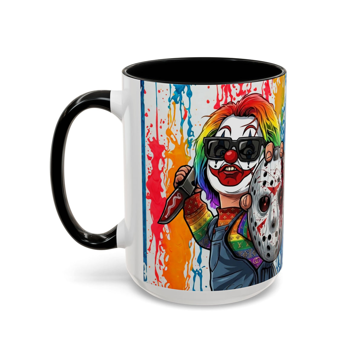 Rainbow Slasher Color Drip Designer GT Soldier Edition | Accent Coffee Mug 11oz 15oz