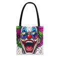 GT Soldier Designer Colorful Clown Face Tote Bag by GT Artland