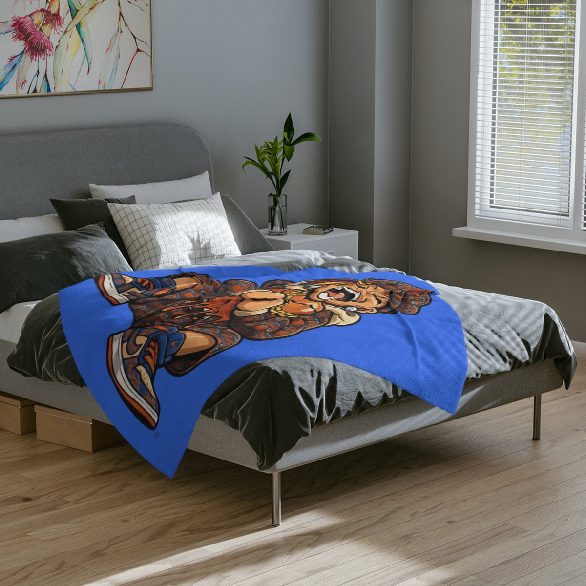 Urban NY Urban Anime Velveteen Blanket |  Design by GT Artland
