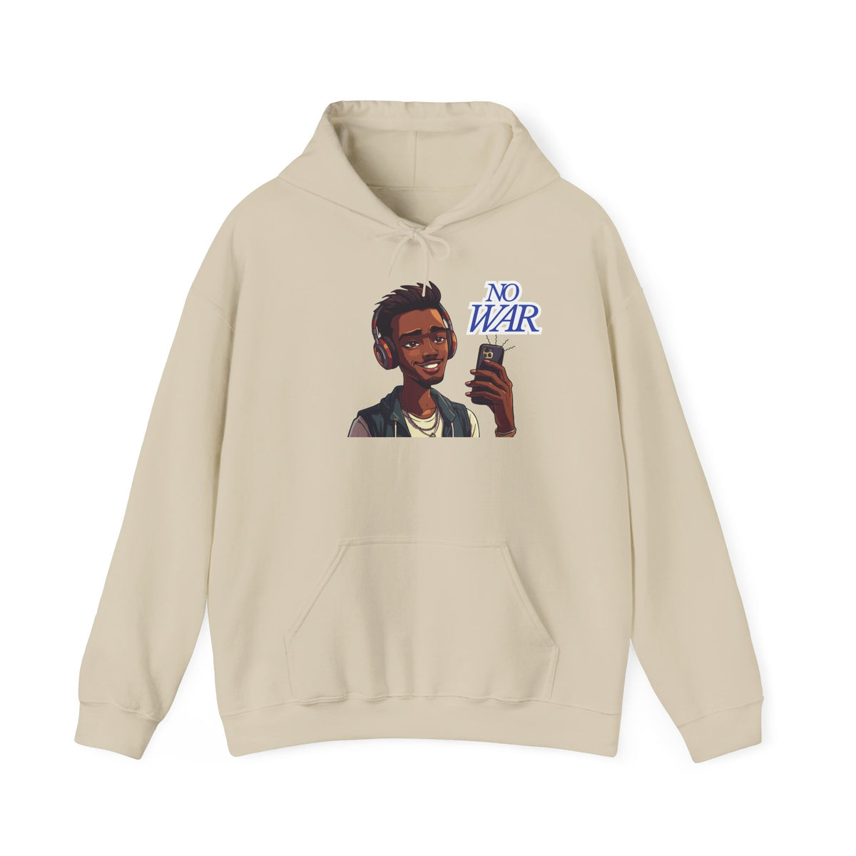 No War Unisex Heavy Blend Hoodie -Sweatshirt