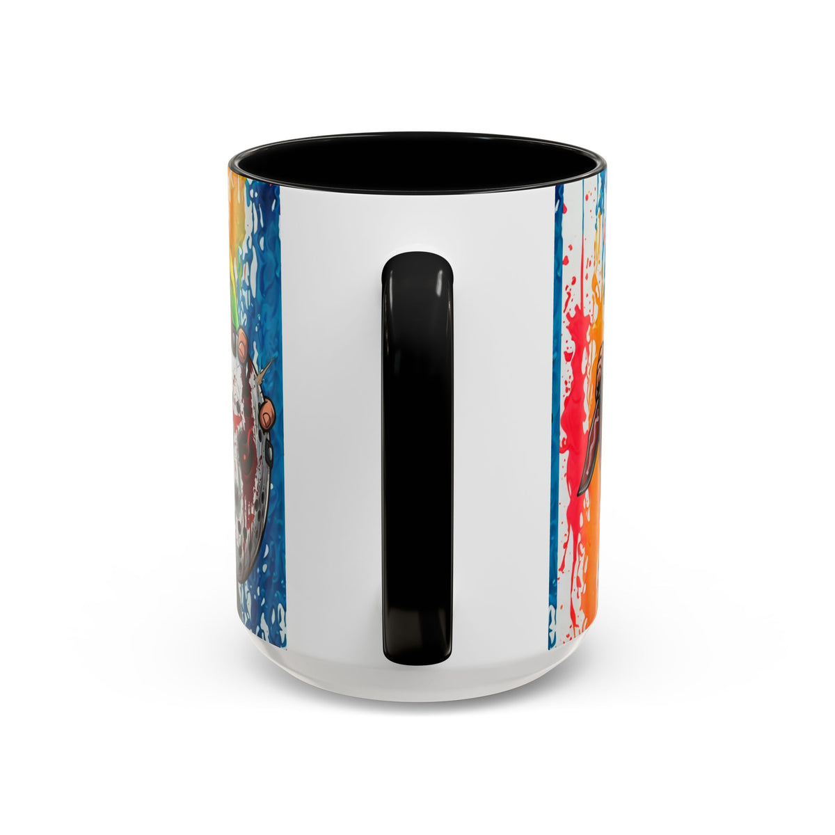 Rainbow Slasher Color Drip Designer GT Soldier Edition | Accent Coffee Mug 11oz 15oz
