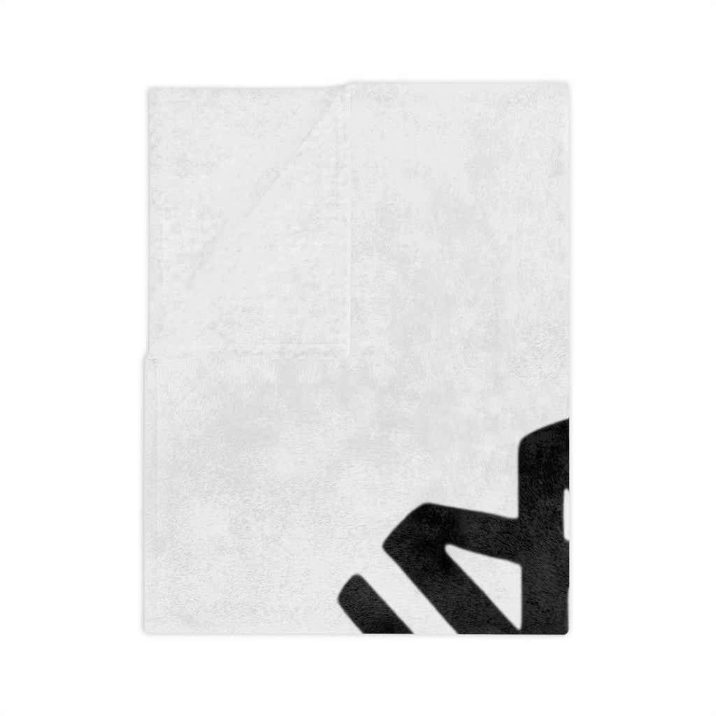 Timber Loop Tree Logo Velveteen Blanket | Trail Running Design by GT Artland