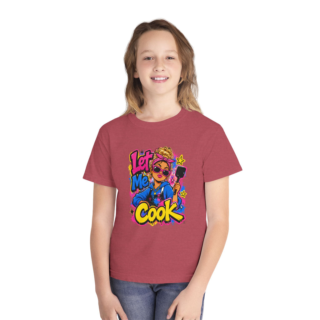 Let Me Cook Chef Girl Youth T-Shirt
