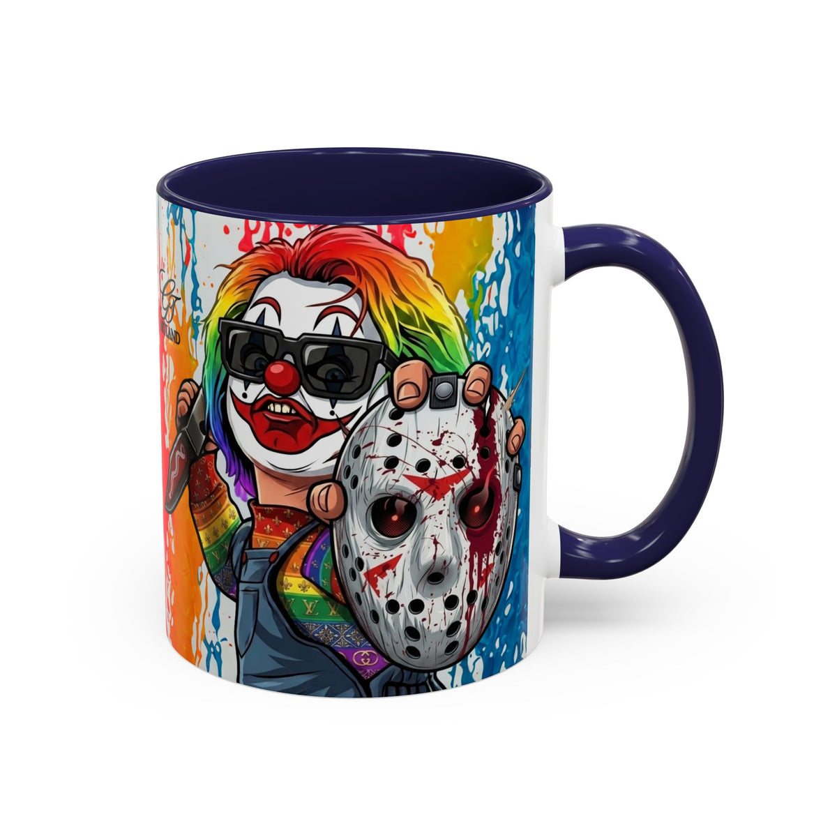 Rainbow Slasher Color Drip Designer GT Soldier Edition | Accent Coffee Mug 11oz 15oz