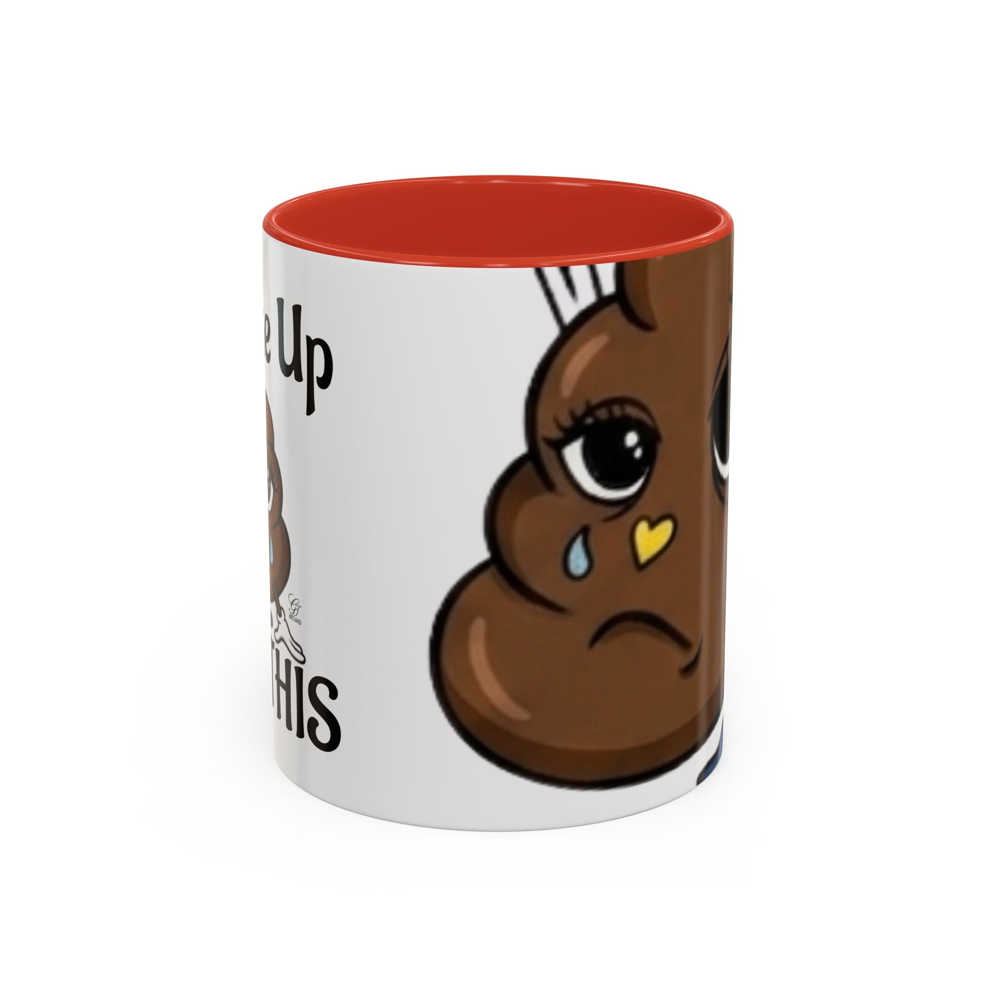 Sad Poop Emoji Coffee Mug – Funny Cute Collectors Novelty Accent Mug (11/15oz) by GT Artland