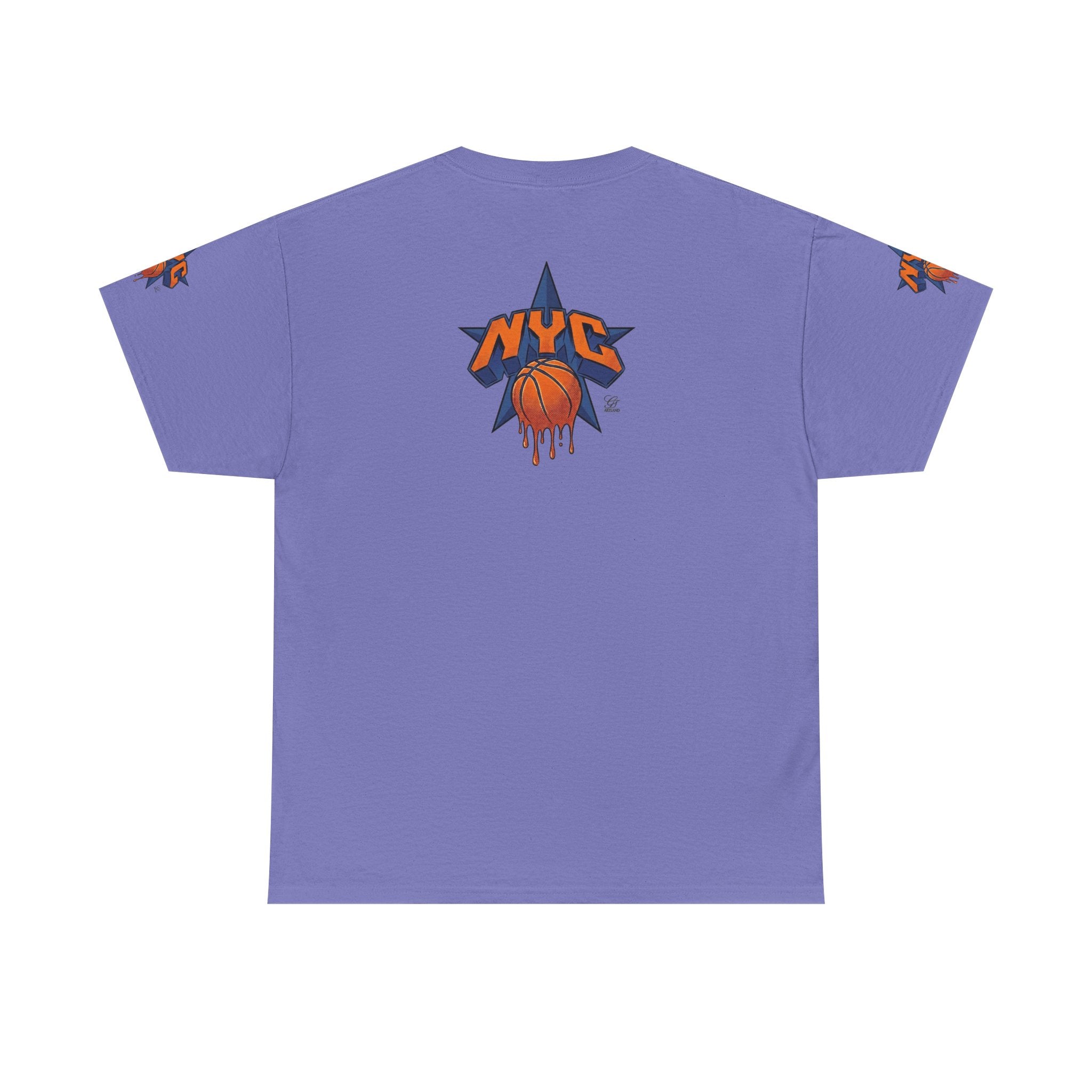 Copy of NYC Dripping Basketball Tee | New York City Hoops Shirt by GT Artland