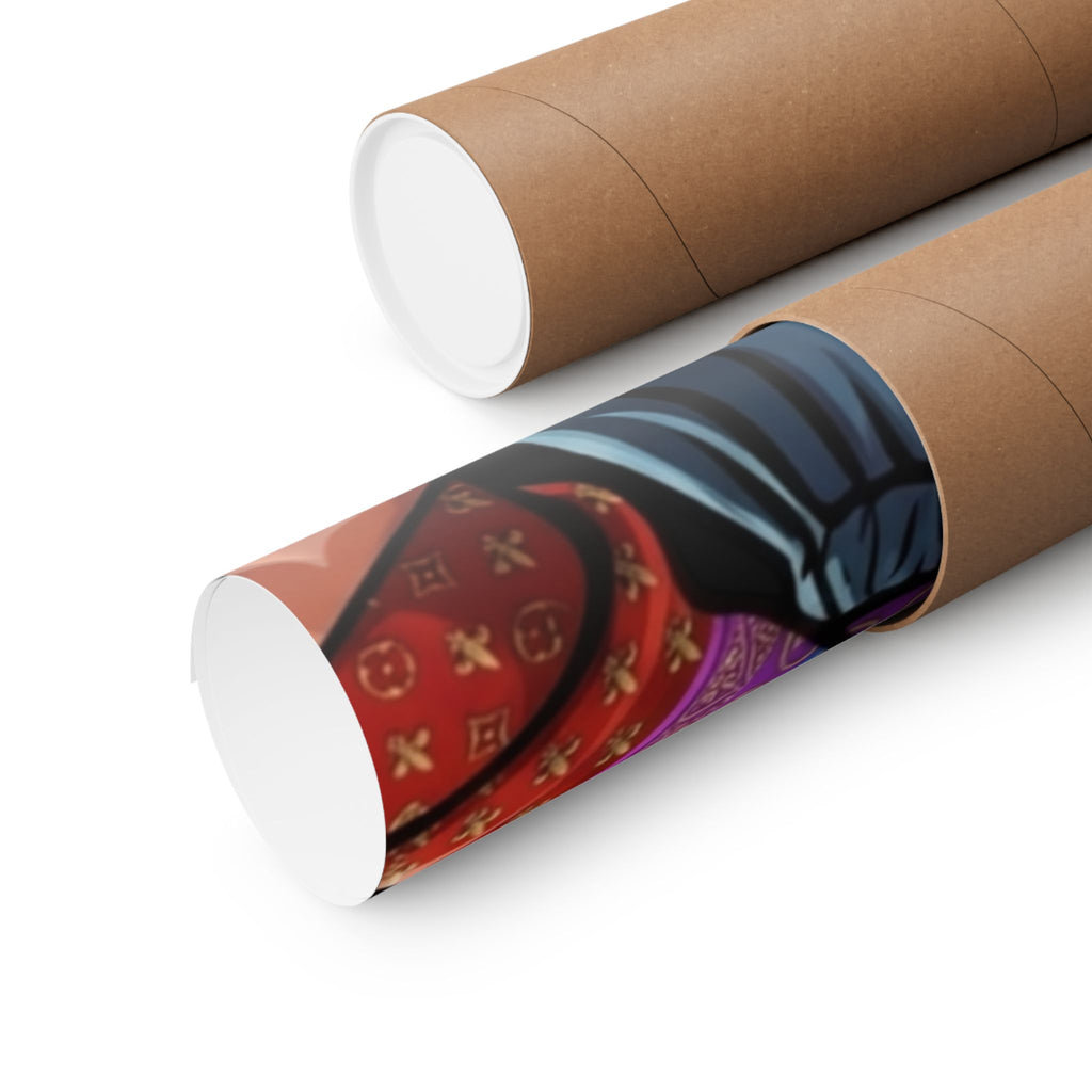 Rainbow Slasher Urban Designer Horror Matte Vertical Posters by GT Artland