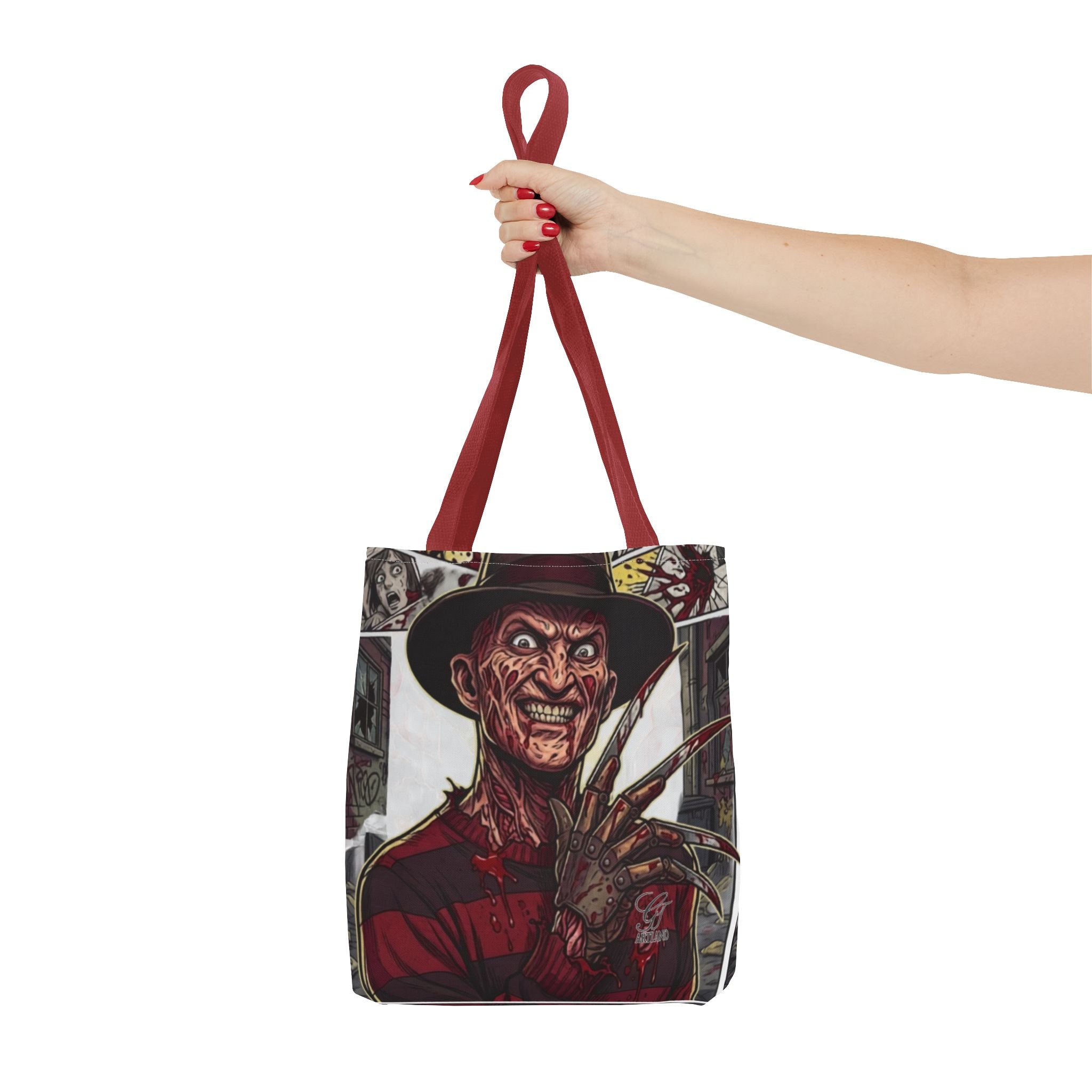 Elm Street Gangsta Horror Tote Bag by GT Artland